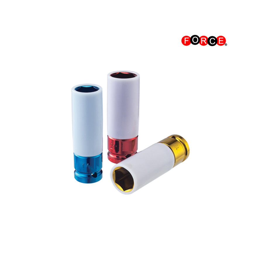 1/2" Kraft-Stecknuss für Felgen 17mm (blaue Farbe) image 1