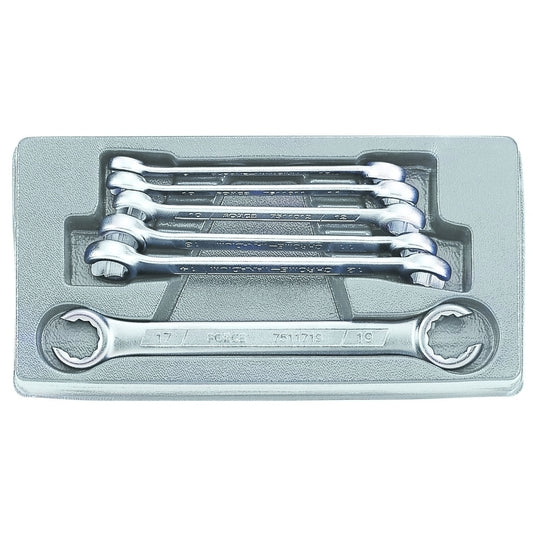 6-teiliger Überwurfmutternschlüsselsatz image 1