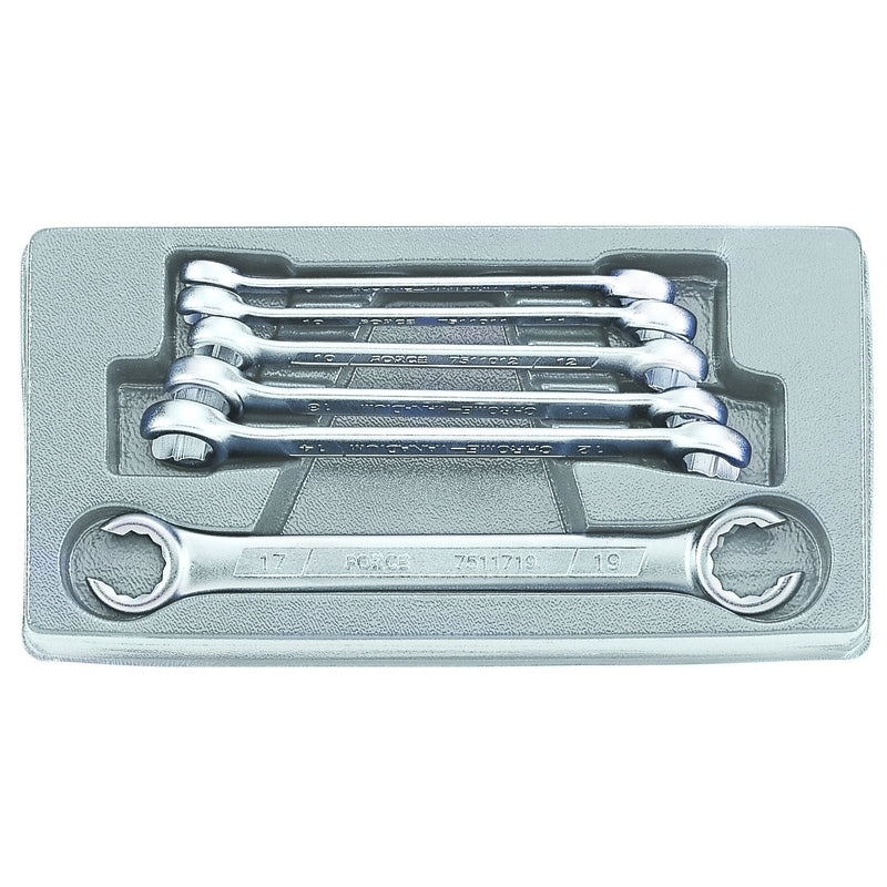 6-teiliger Überwurfmutternschlüsselsatz image 1