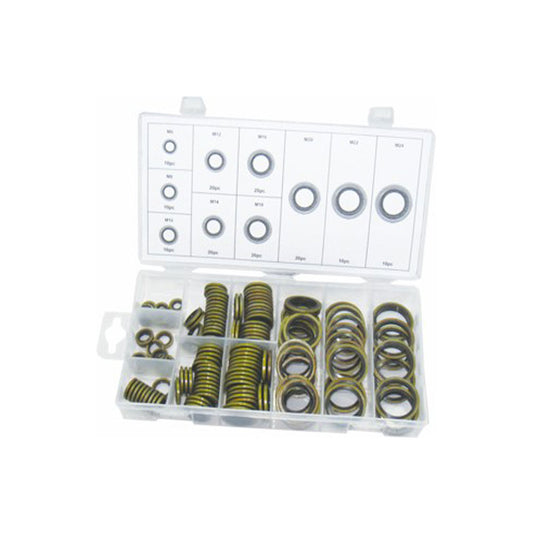 FD-2241 Sortiment Gummi-Ablassstopfenringe, 150-teilig image 1