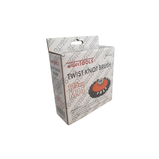 Weber Tools Kegelbürste für Winkelschleifer 125 MM. image 1