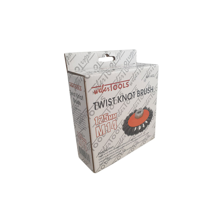 Weber Tools Kegelbürste für Winkelschleifer 125 MM. image 1