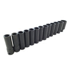 1/2'' Kraft-Steckschlüsselsatz 12-kant 13-teilig image 2